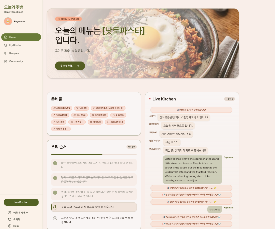 해커톤에서 만들었던 프로젝트