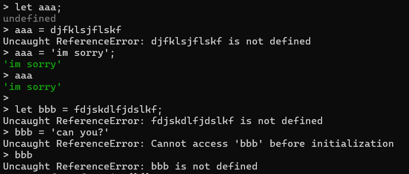 Cannot access ~ before initialization - 시간적 사각지대