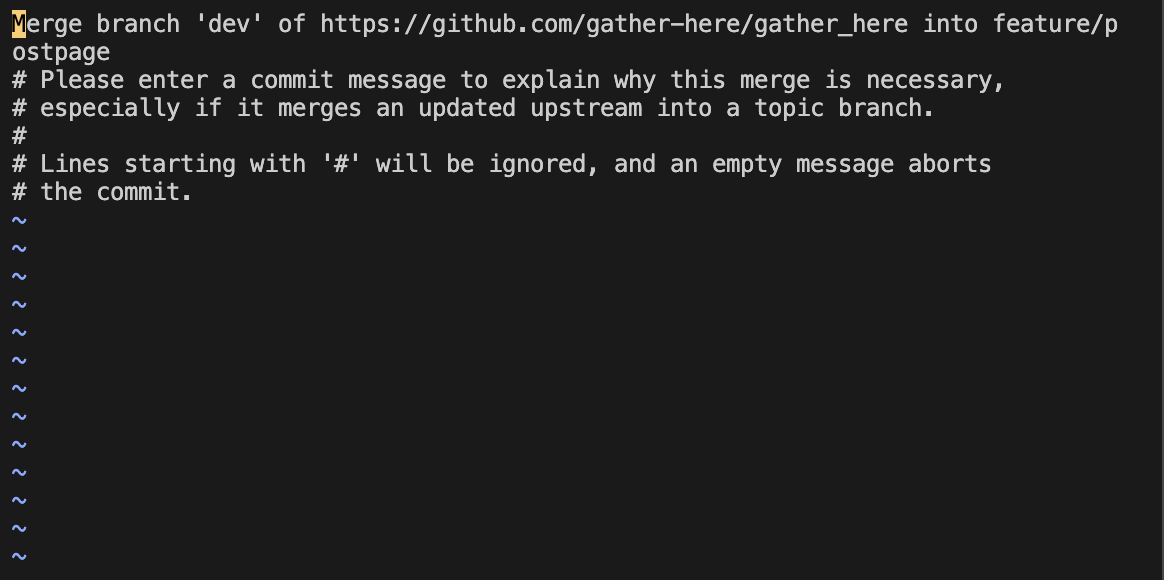 Please enter a commit message to explain why this merge is necessary