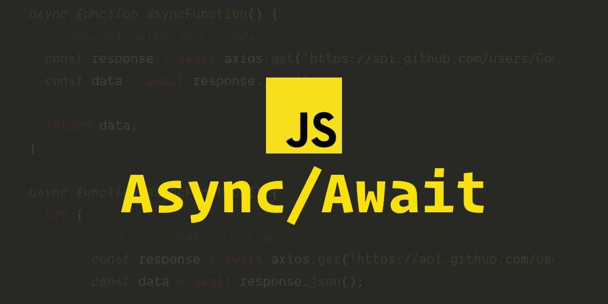 [JavaScript] Async & await 의 이해