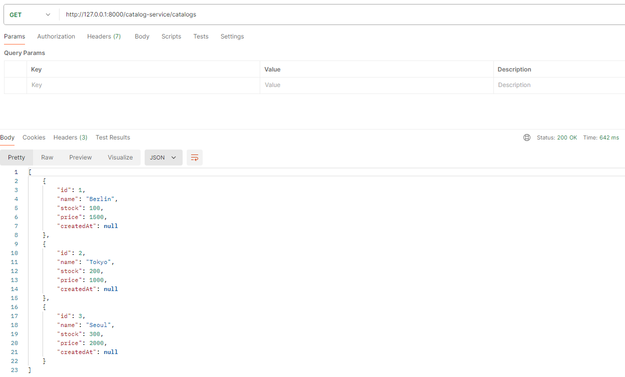 [ 이도원 MSA #4 ] - Catalog/Order Microservice 생성