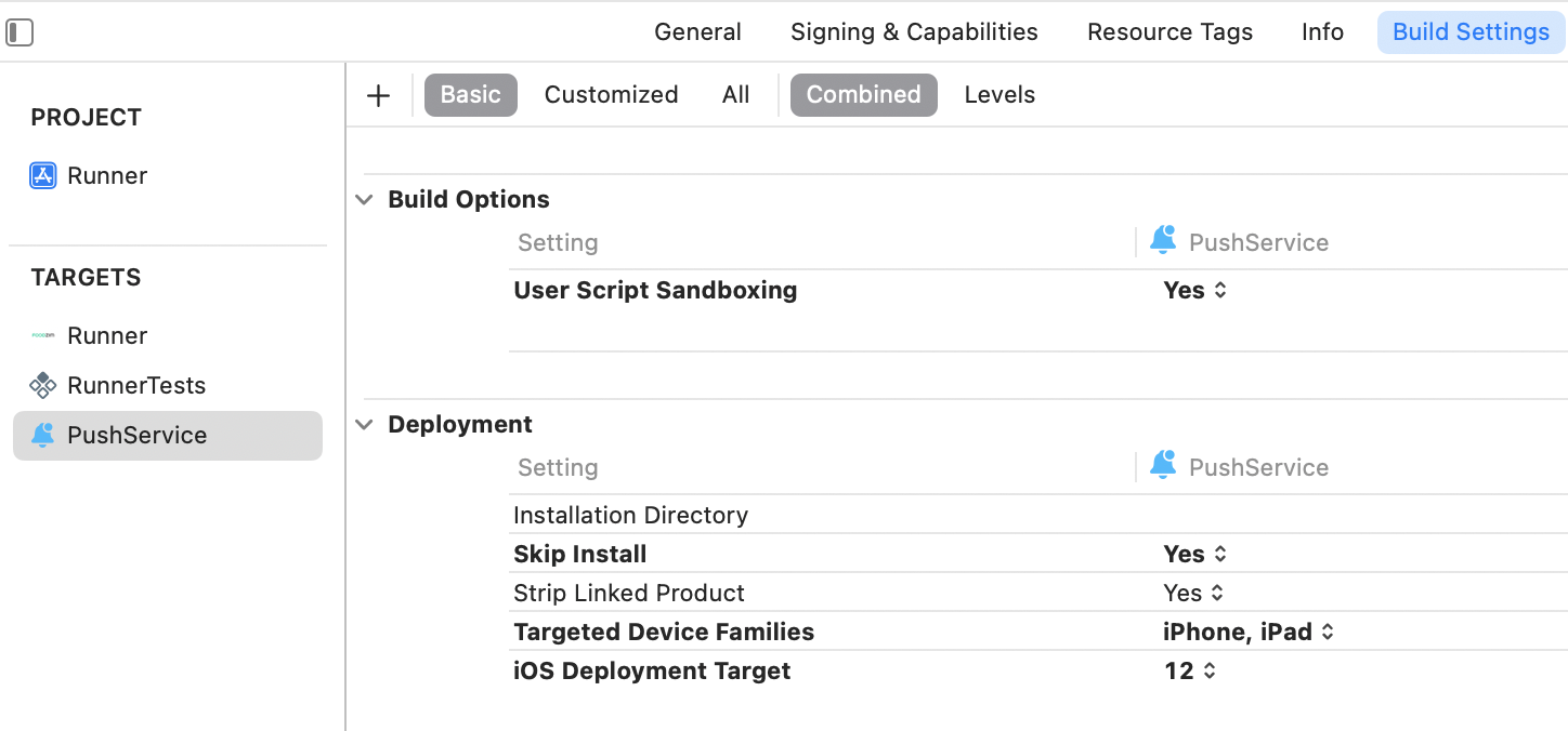 Notification Service Extension