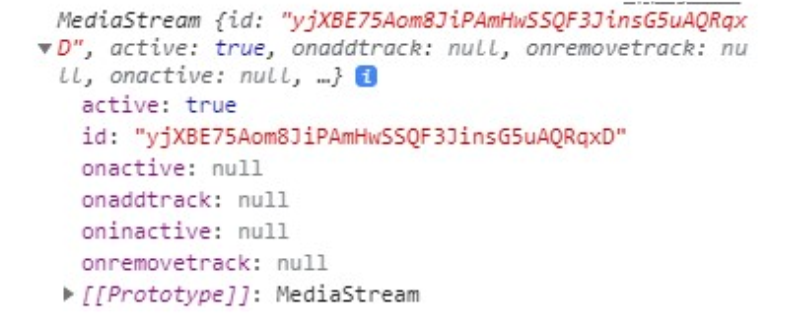 MediaStream API