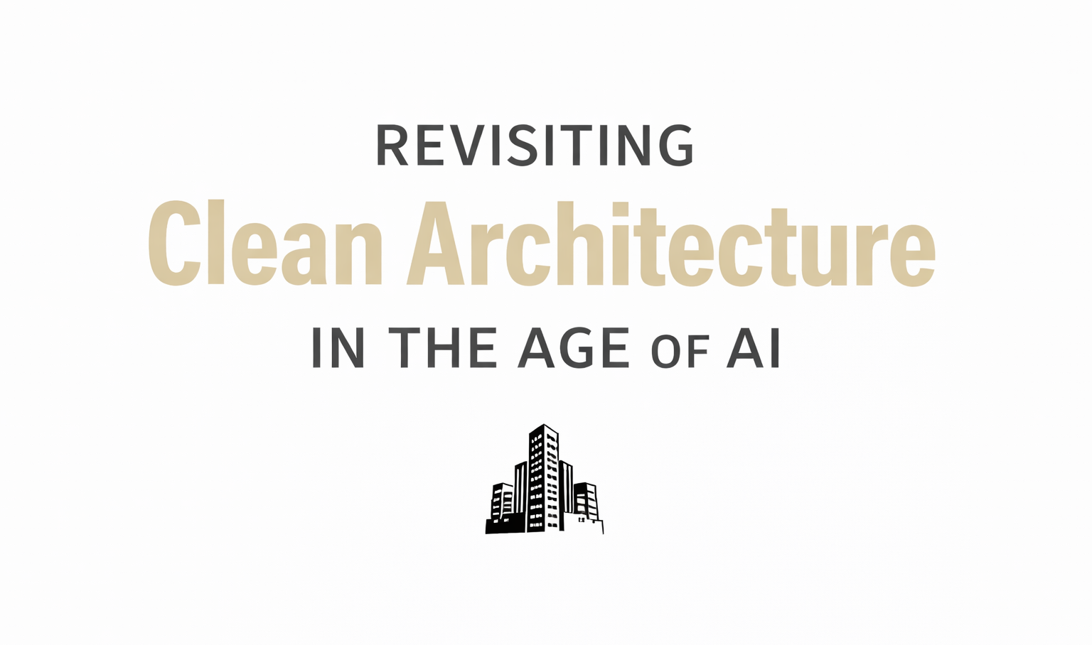 AI 시대에 다시 읽는 Clean Architecture — 0. 에이전트에게 좋은 코드를 가르치려다 다시 펼친 책