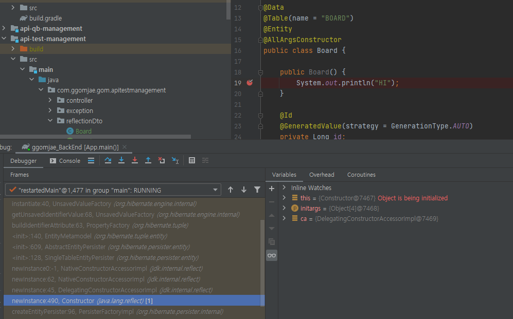 ObjectMapper, JPA Entity @NoArgsConstructor ? `Java Reflection`