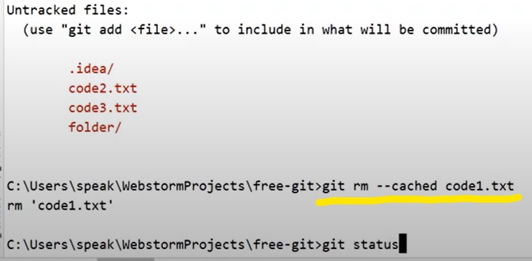 git status와 git add