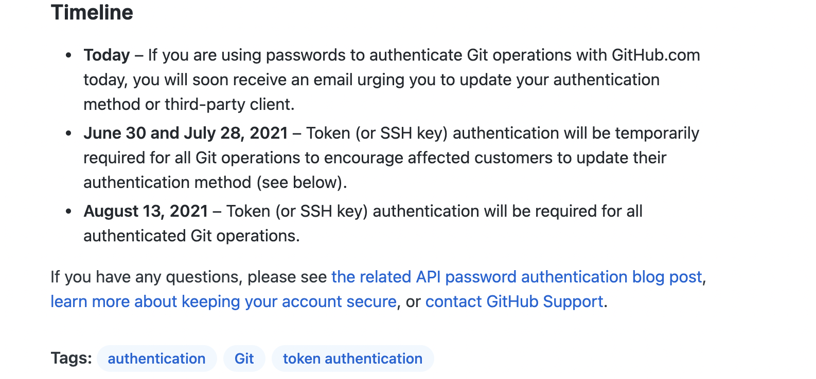 [Github, MacOS] Access Token 인증 방식 변경 적용 방법 , (remote: Support for password authentication was removed on August 13, 2021.)