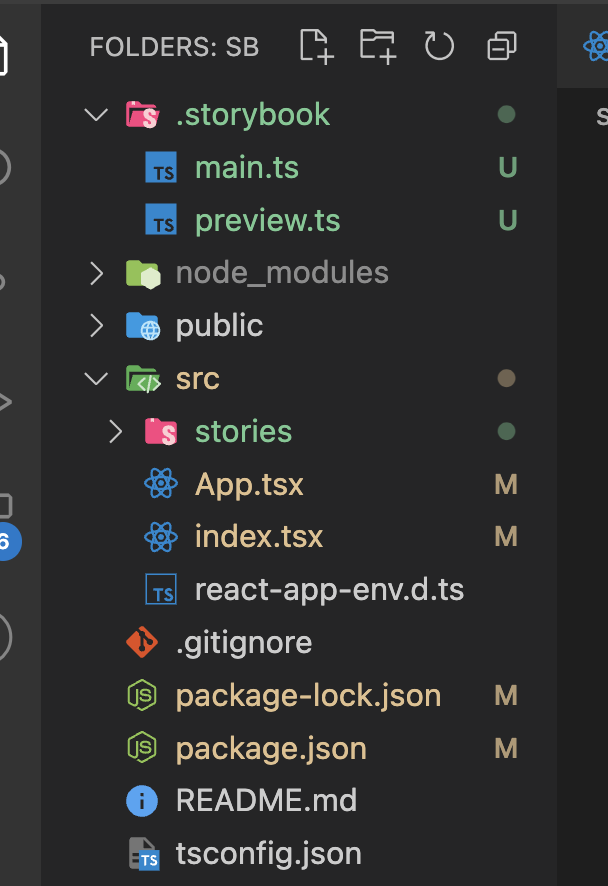 Storybook + React