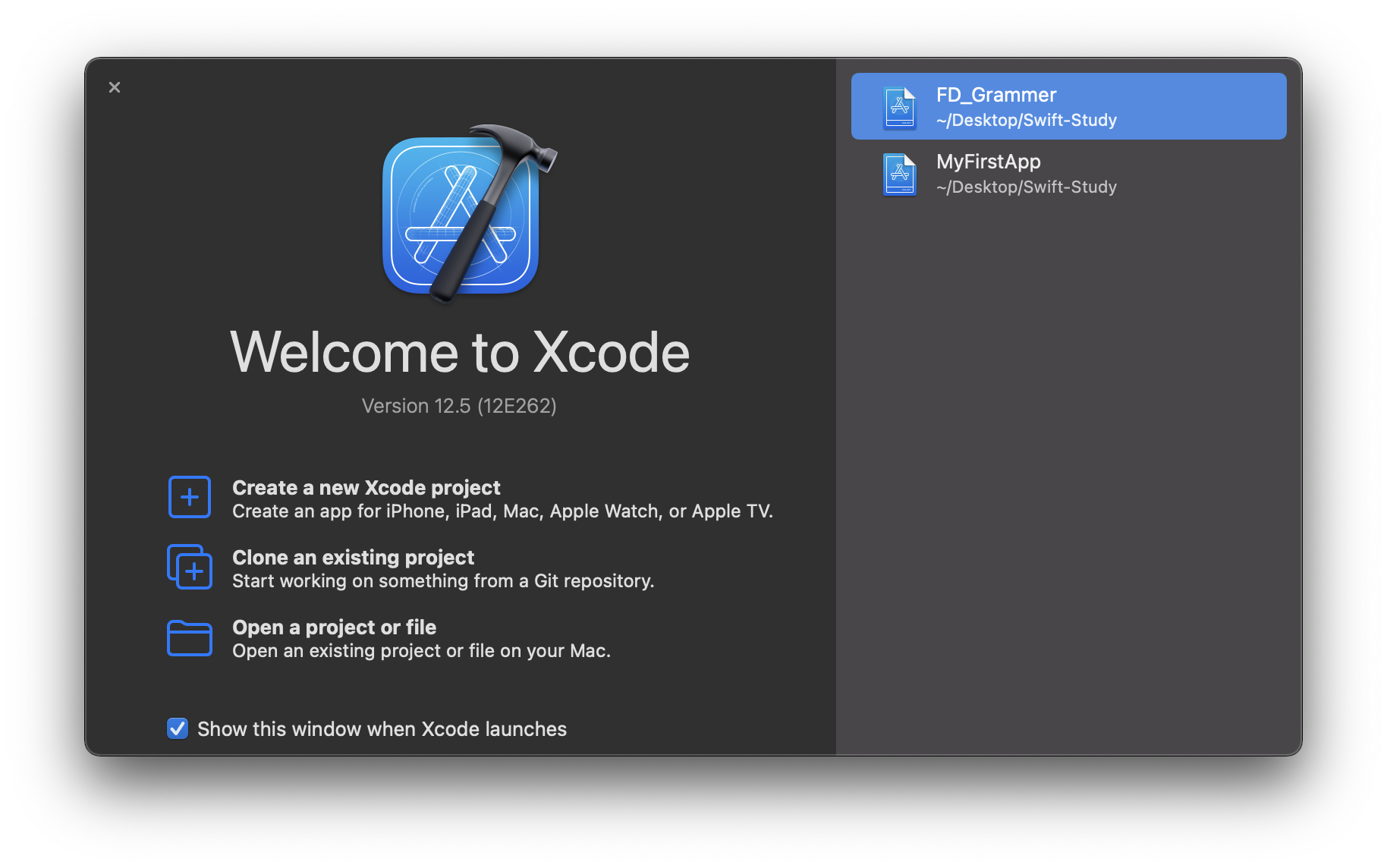 [Swift] 1. Xcode로 스위프트 Playground 실행하기
