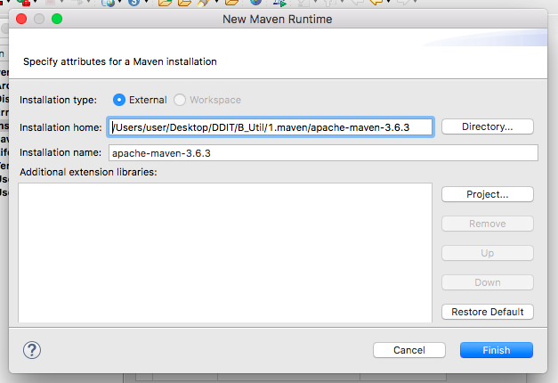 Где находится папка m2 maven mac os