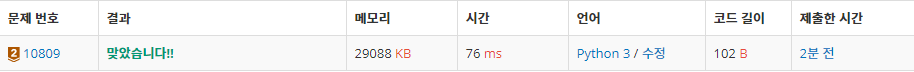[Algorithm] BOJ | 10809_알파벳 찾기