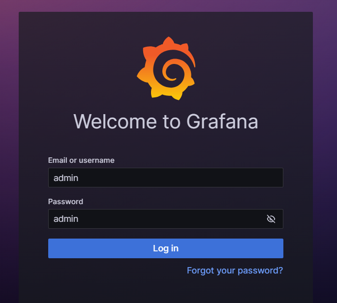Grafana Login