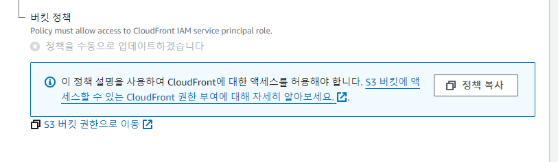 CloudFront Policy Copy