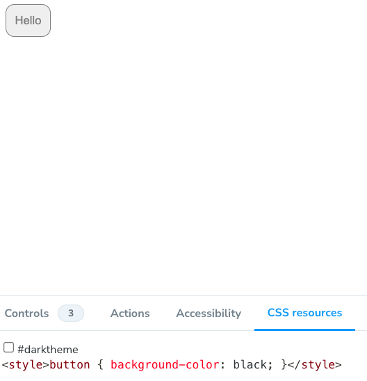 theme 적용하기 전 모습