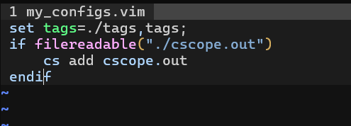 [Linux] no cscope connections error 발생