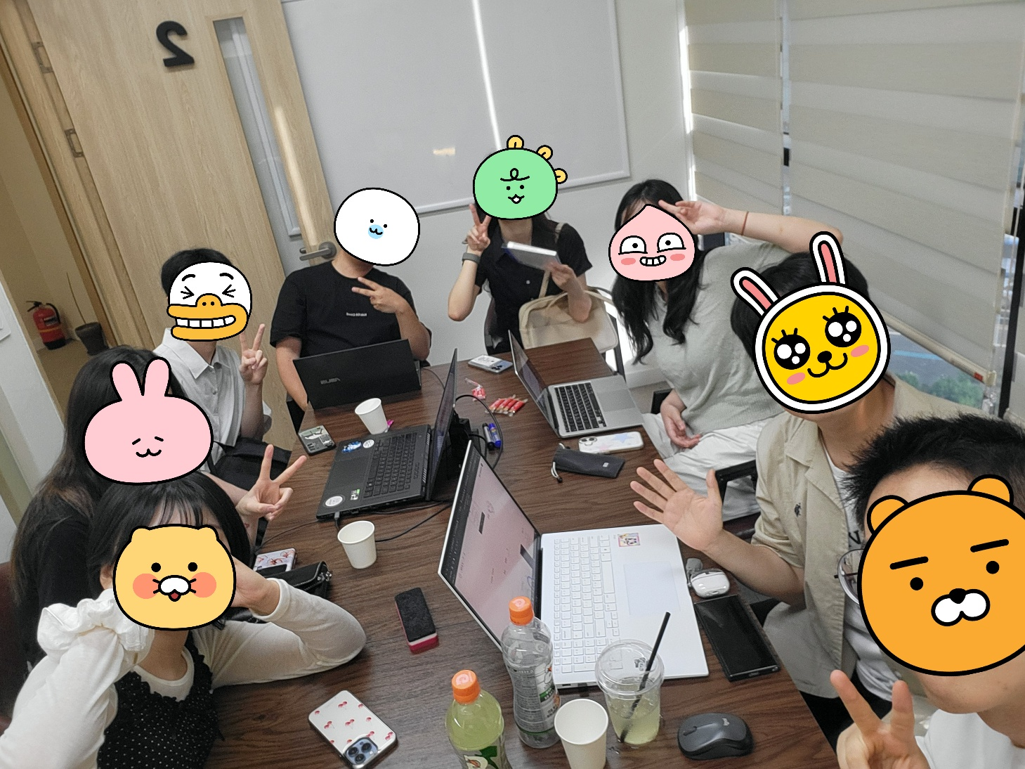 팀 회식 사진 1