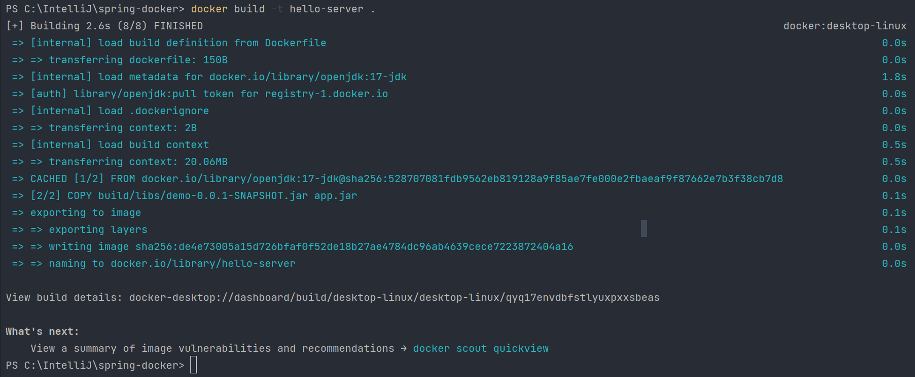 일단 해보자, 웹 서비스 배포 (8) - Dockerfile, ENTRYPOINT, Spring Boot 서버 Docker로 실행하기