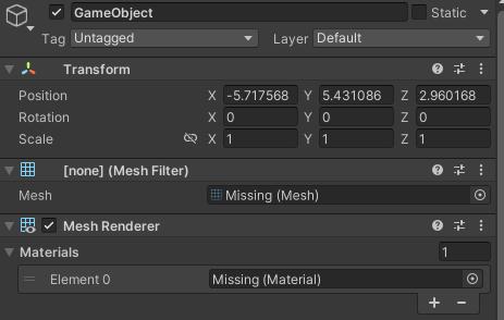 Unity 이것저것 03 - Mesh 추출