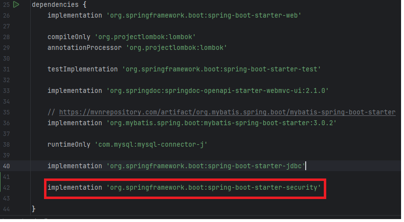 Spring boot Security Password 암호화 설정(Spring boot 3.x.x)