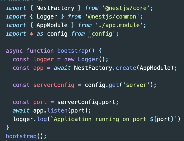 [NestJS] 설정(Configuration)