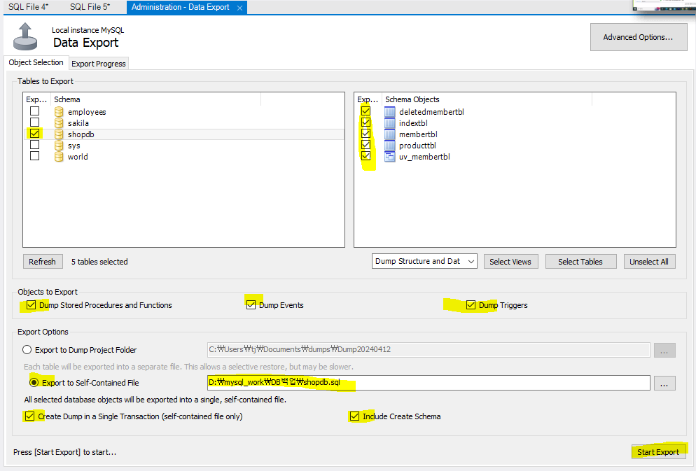 Mysql chapter03
