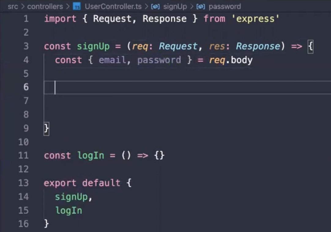 [ node.js ] #02 User API / Error Handling