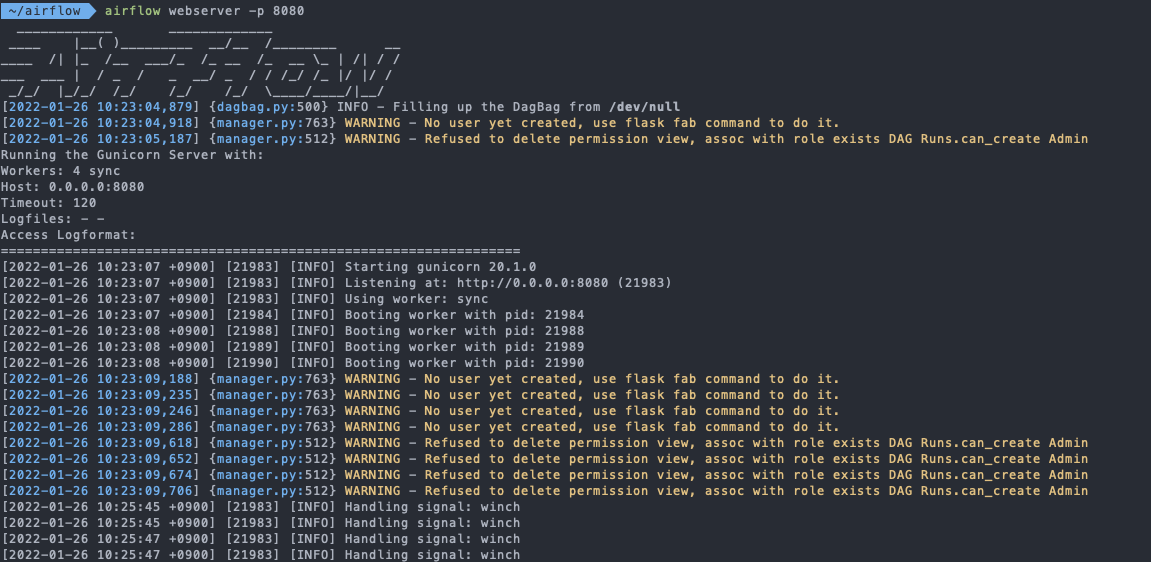Airflow CeleryExecutor 설치하기 Local