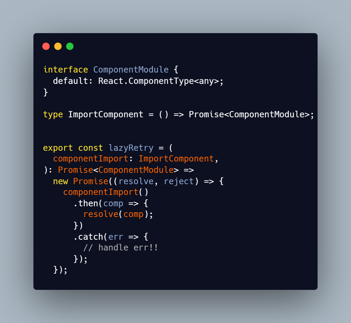 [에러노트] ChunkLoadError - Code splitting (with. typescript)