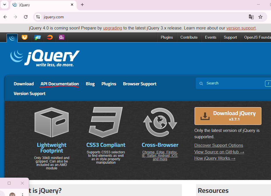 jQuery