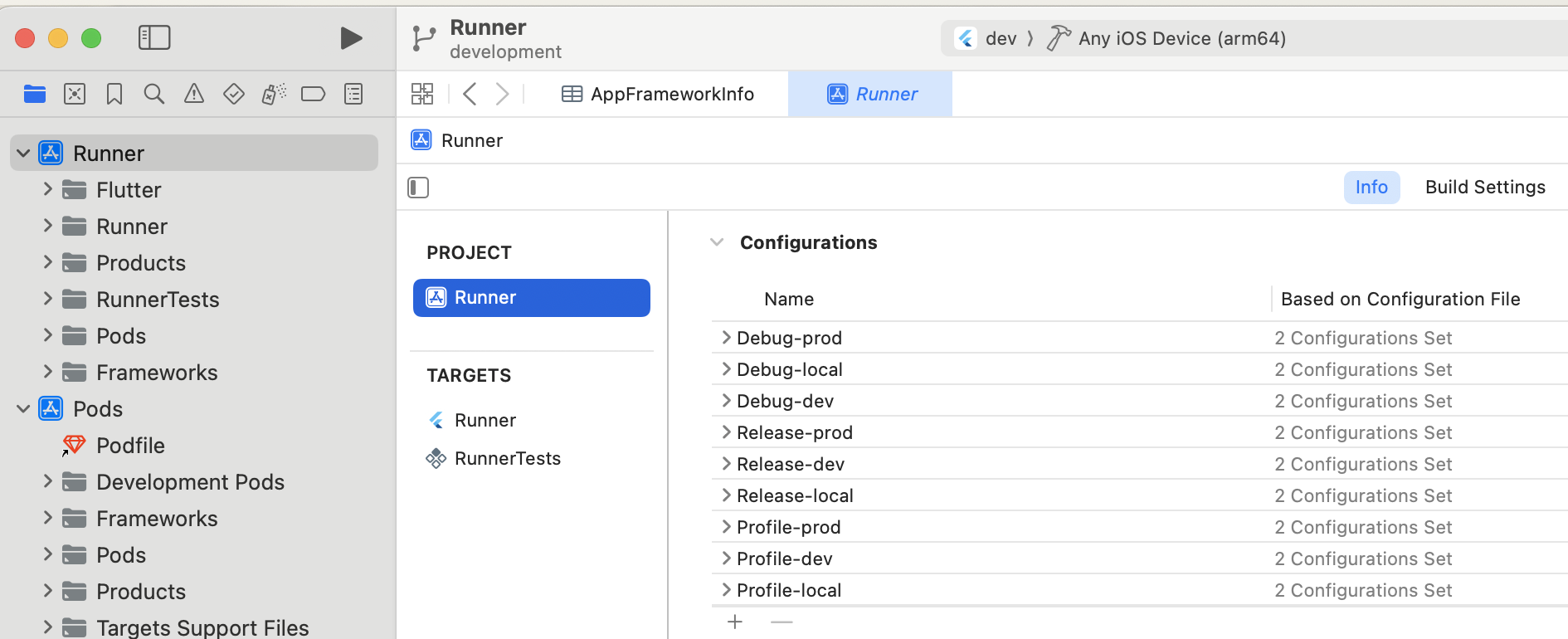 ios-configrations설정