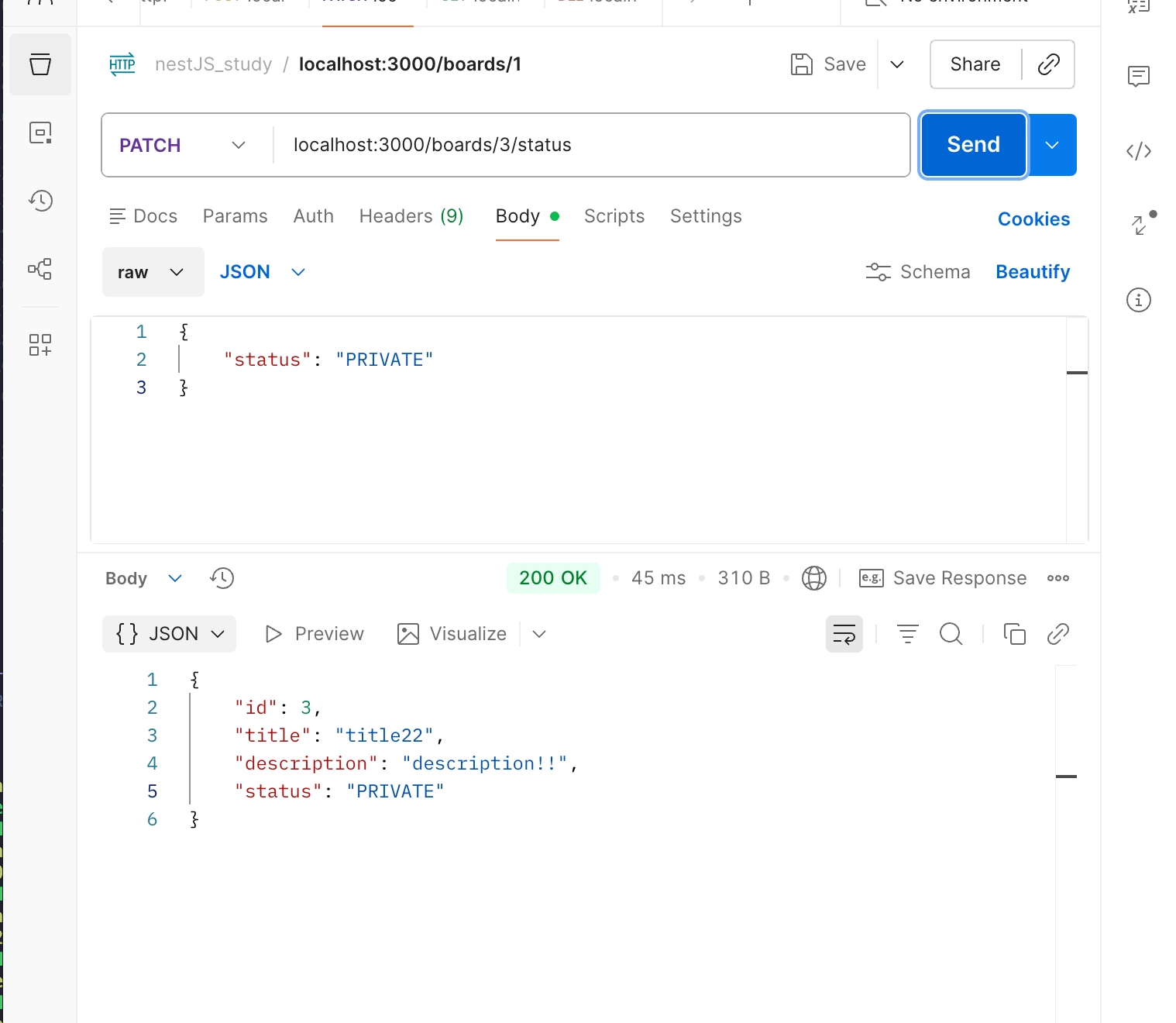 [NestJS] Postgres & TypeORM 연동과 데이터베이스를 이용한 CRUD 구현 및 TodoList 기능명세, ERD
