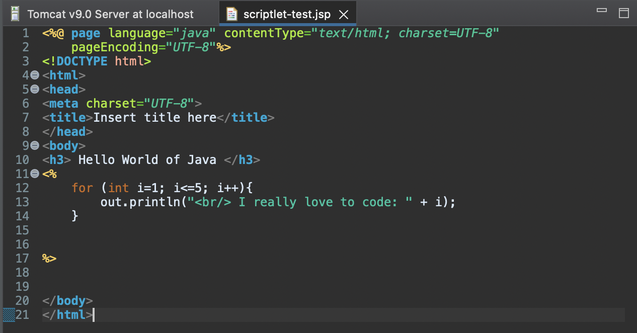 JSP, Servlet, JDBC 강의 2일차