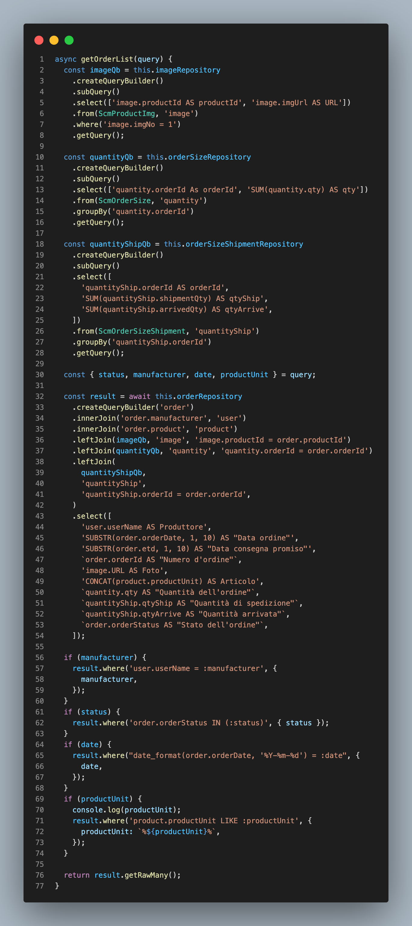 NestJS 08 | TypeORM QueryBuilder