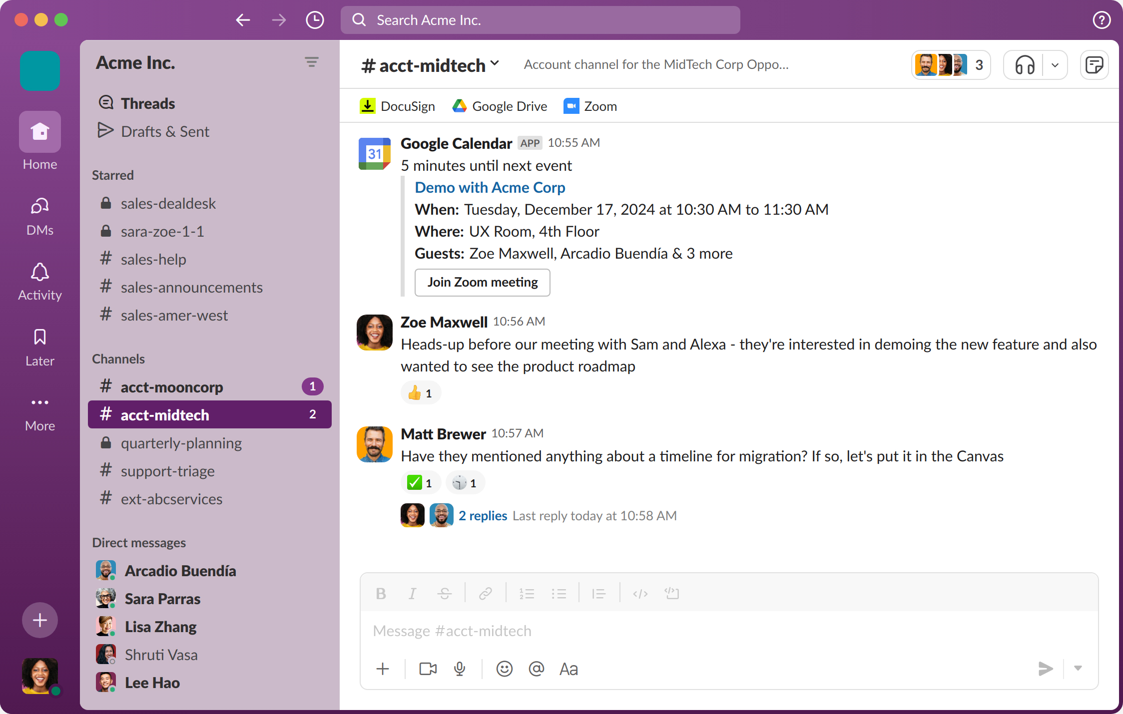 slack