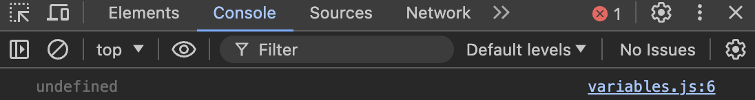 JavaScript Variable