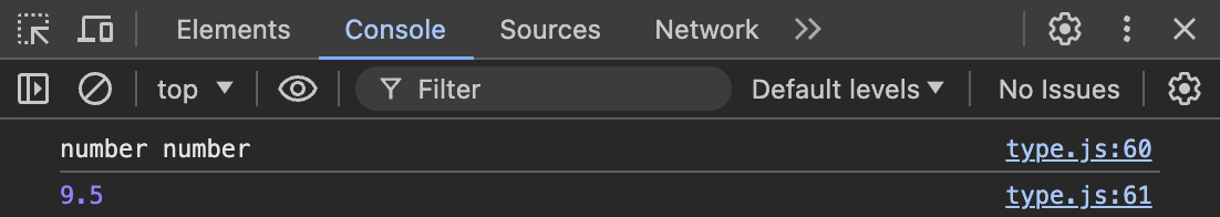 JavaScript Data type