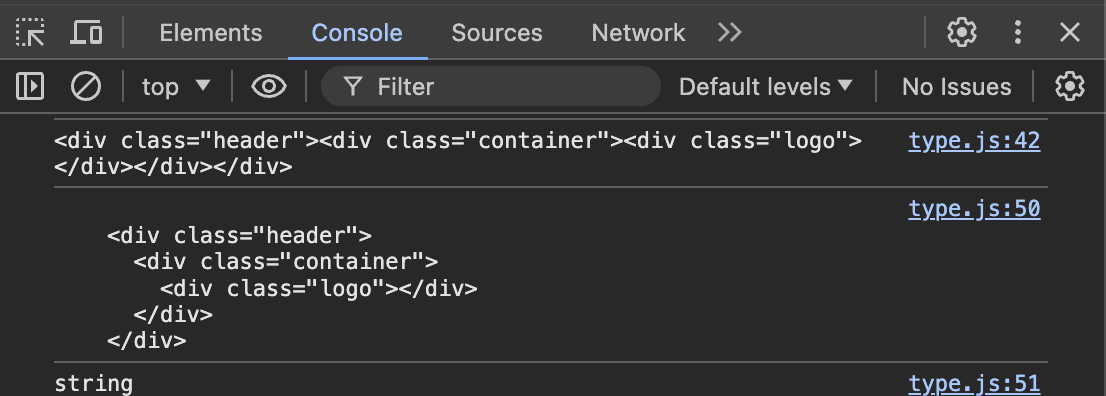 JavaScript Data type