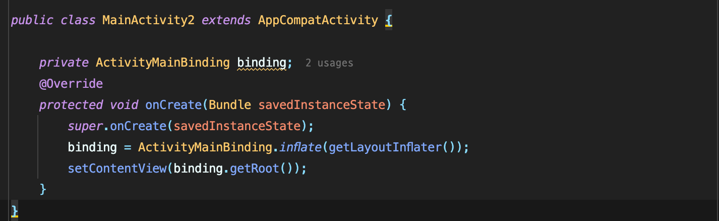 Android Viewbinding