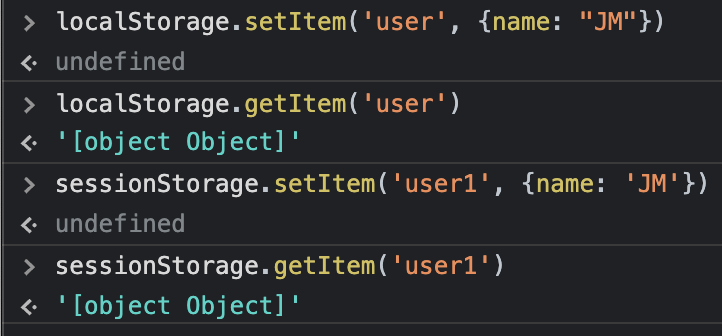 [JavaScript] - Web Storage