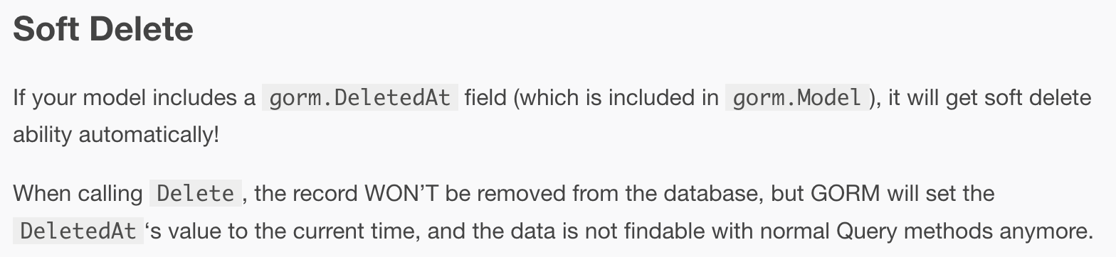 gorm soft delete