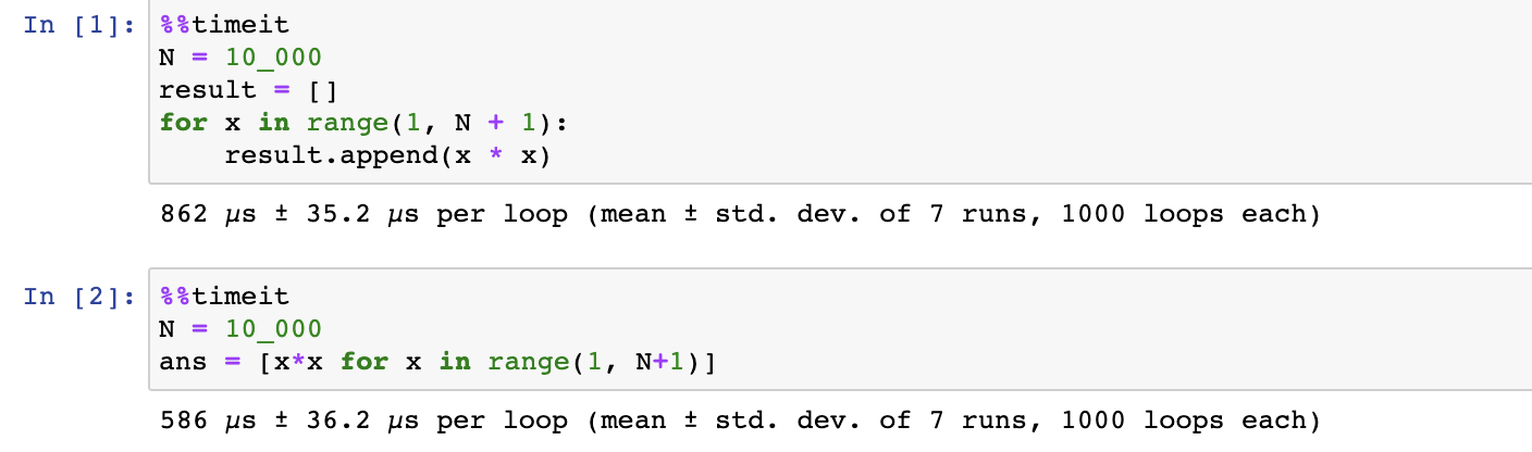 [python] list comprehension 사용법