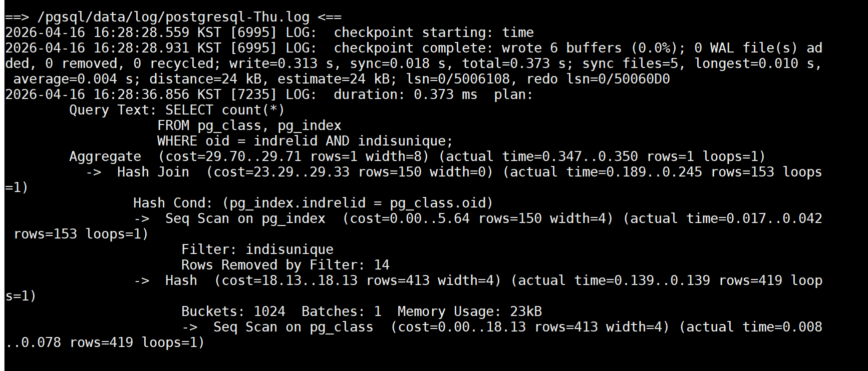 [TEST] Postgresql DB 생성 + extensions