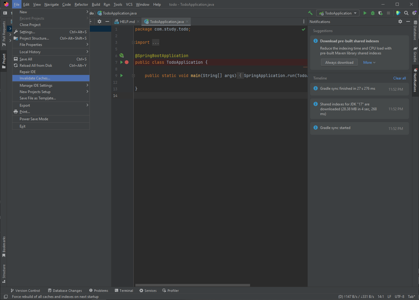 [IntelliJ]Gradle Sync Failed