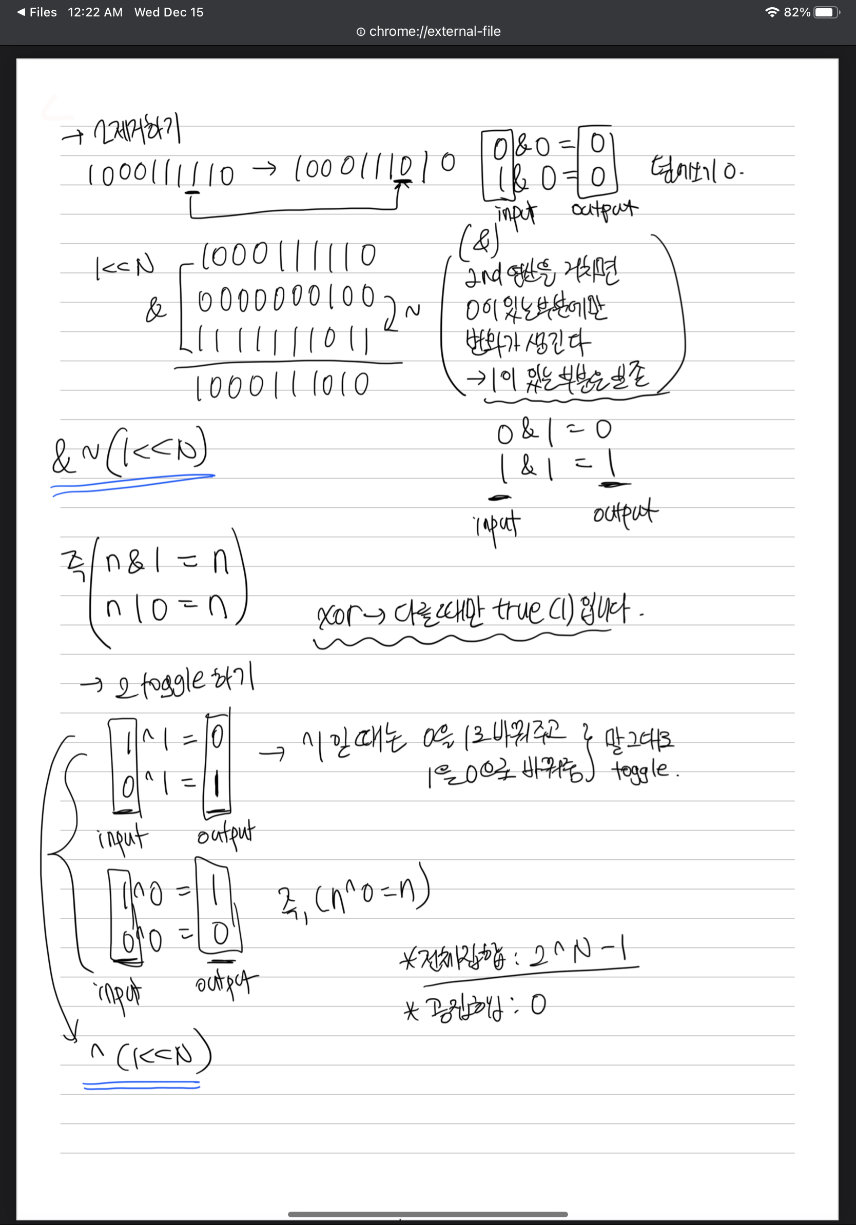 [Algorithm]bit-masking