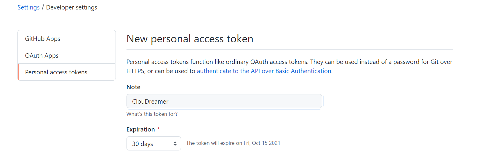 Git Personal Access Token (Git 토큰 인증)