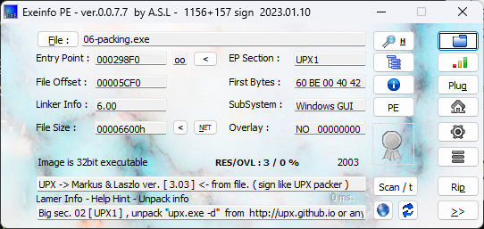 ExeInfo06PackingStatus