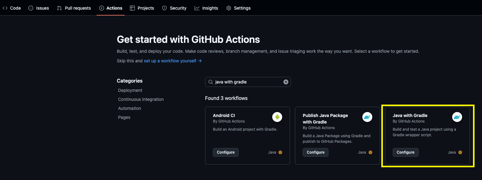 [CI/CD]Docker + Github Action + Spring Boot 자동 배포환경 세팅