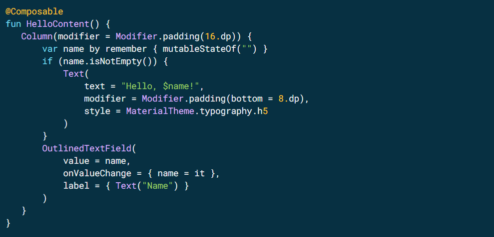 Android Compose State