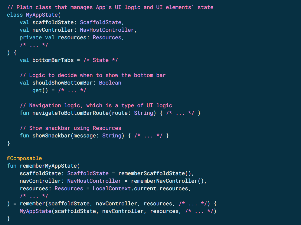 Android Compose State