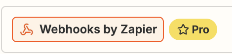 Zapier Webhook Pro